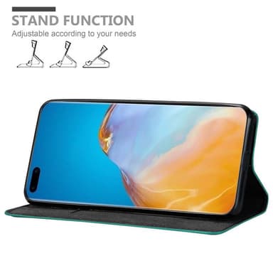 Huawei P40 PRO / P40 PRO+ lommebokdeksel case (turkis)