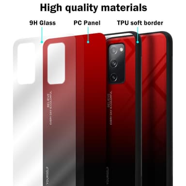 Deksel Samsung Galaxy S20 FE Case Cover (svart)