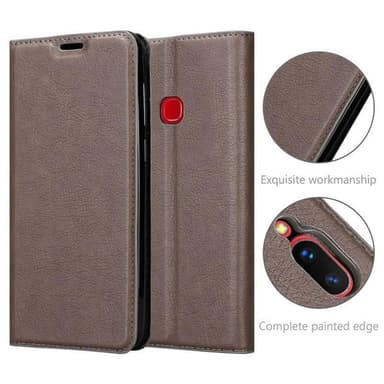 Vivo X21 lommebokdeksel case (brun)