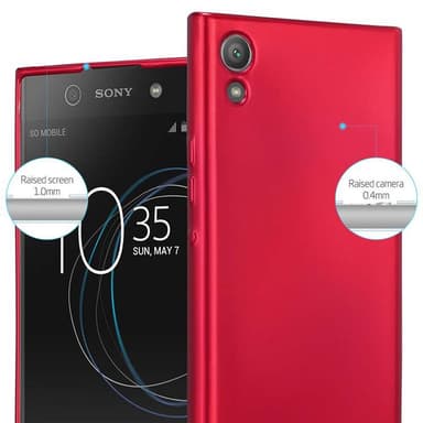 Deksel Sony Xperia XA1 Case Cover (rød)