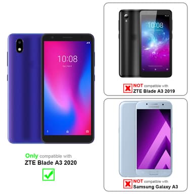 Deksel ZTE Blade A3 2020 Veske (Svart)