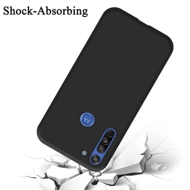 Motorola MOTO G8 silikondeksel case (Svart)