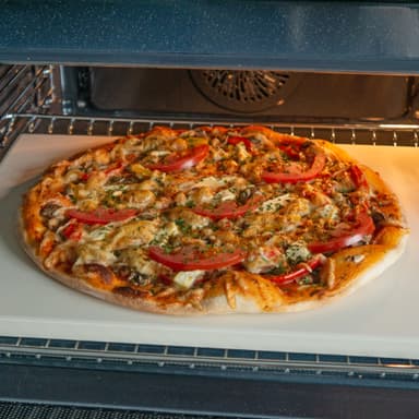 Pizzastein Bakestein 38 x 30 x 1,5 cm (Beige)