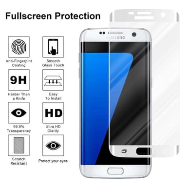 Samsung Galaxy S7 EDGE Skjermbeskytter Skärmskydd