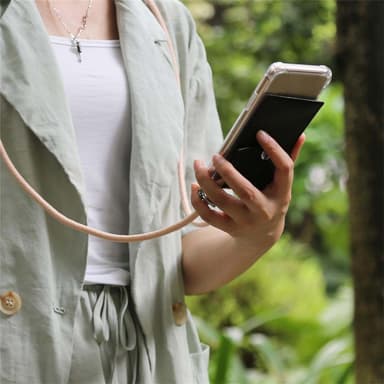 Samsung Galaxy S20 PLUS Deksel med Halskjede (rosa)