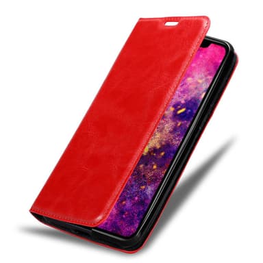 iPhone 12 PRO MAX lommebokdeksel case (rød)