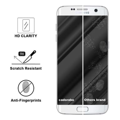 Samsung Galaxy S7 EDGE Skjermbeskytter Skärmskydd