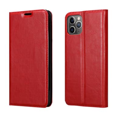 iPhone 12 PRO MAX lommebokdeksel case (rød)