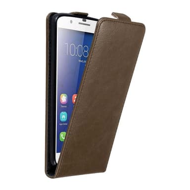 Honor 6 PLUS deksel flip cover (brun)
