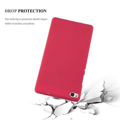 Deksel Huawei P8 case (rød)