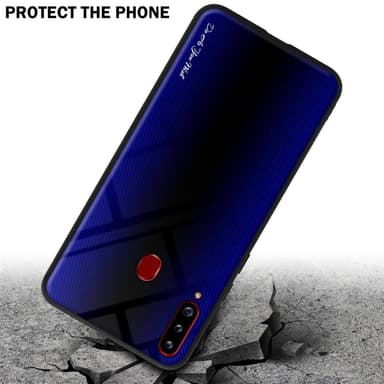 Samsung Galaxy A20s Deksel Case Cover (lilla)