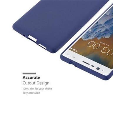 Deksel Nokia 3 2017 case (blå)