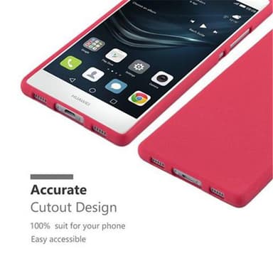 Deksel Huawei P8 case (rød)