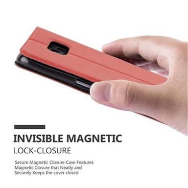 Samsung Galaxy S7 EDGE lommebokdeksel cover (rød)
