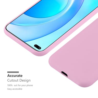 Deksel Honor 50 LITE Silikon cover (rosa)