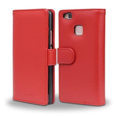 Huawei P9 LITE 2016 / G9 LITE lommebokdeksel case (rød)