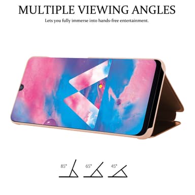 Samsung Galaxy M30 / A40s lommebokdeksel etui (rosa)