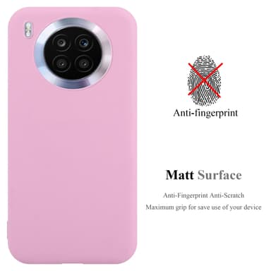 Deksel Honor 50 LITE Silikon cover (rosa)