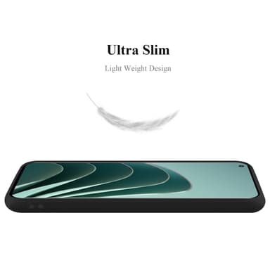 Deksel OnePlus 10 PRO 5G Silikon cover (svart)