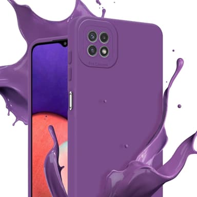 Samsung Galaxy A22 5G Deksel case (lilla)