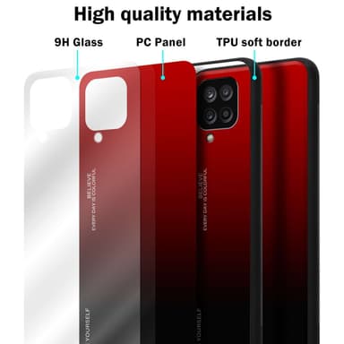Deksel Samsung Galaxy A12 / M12 Case Cover (Svart)