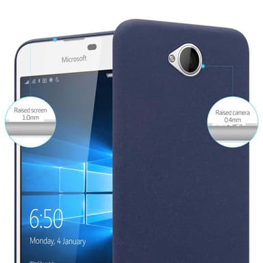 Nokia Lumia 650 Hardt Deksel Cover (blå)