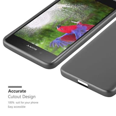 Deksel Sony Xperia XZ1 Case Cover (grå)