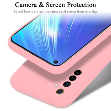 Realme 6 4G / 6s silikondeksel case (rosa)