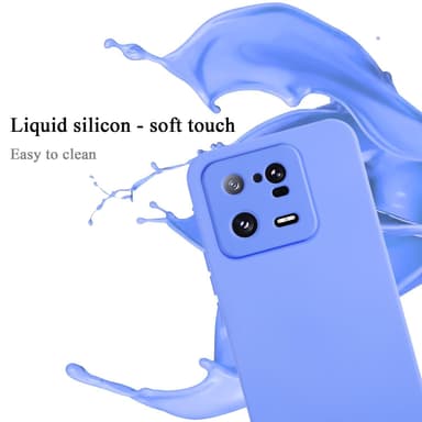 Xiaomi 13 Pro 5G silikondeksel case (Lilla)