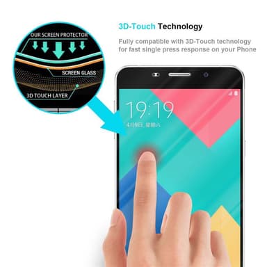 Samsung Galaxy A9 2016 Skjermbeskytter Skärmskydd