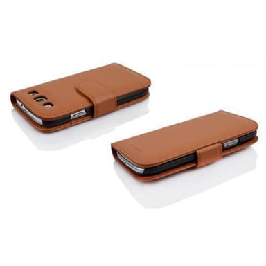 Samsung Galaxy WIN lommebokdeksel etui (brun)