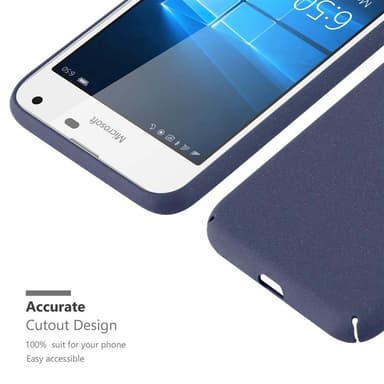 Nokia Lumia 650 Hardt Deksel Cover (blå)