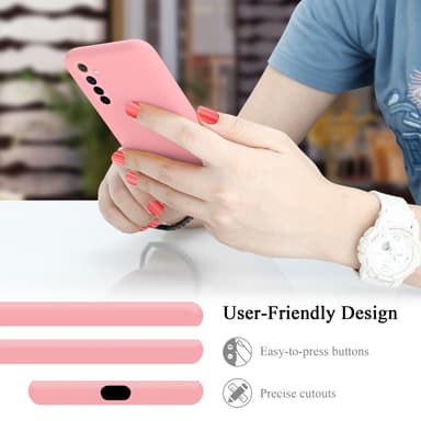 Realme 6 4G / 6s silikondeksel case (rosa)
