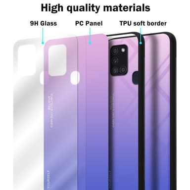 Deksel Samsung Galaxy A21s Case Cover (svart)