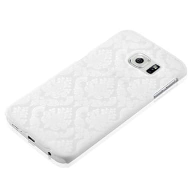 Samsung Galaxy S6 EDGE Hardt Deksel Cover (hvit)