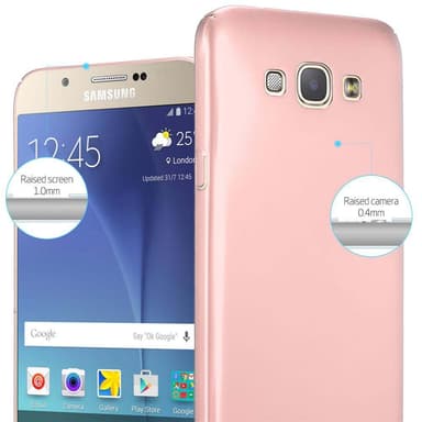 Deksel Samsung Galaxy A8 2015 Case Cover (rosa)