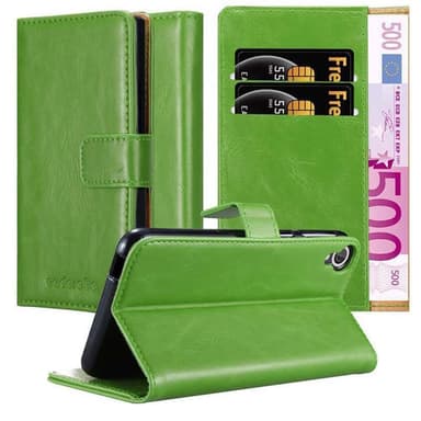 HTC Desire 820 lommebokdeksel etui (grønn)