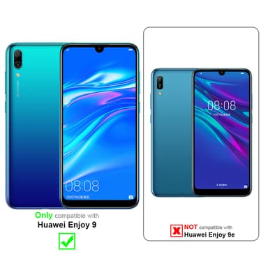 Deksel Huawei Enjoy 9 Veske (Svart)