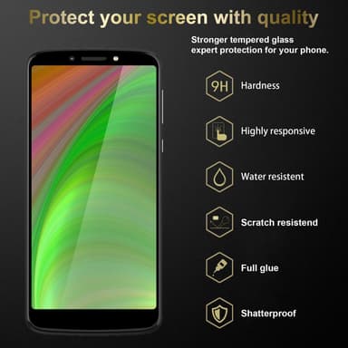 Motorola MOTO E5 PLUS Skjermbeskytter Skärmskydd