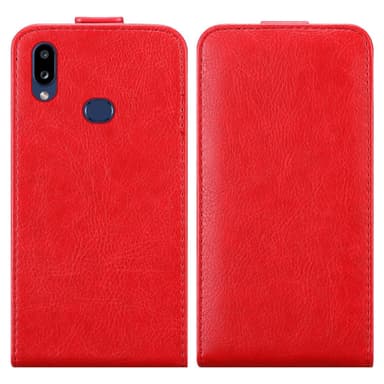 Samsung Galaxy A10s / M01s deksel flip cover (rød)