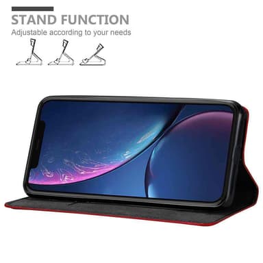 iPhone 11 PRO MAX lommebokdeksel case (rød)