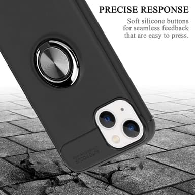 iPhone 14 silikondeksel cover (svart)