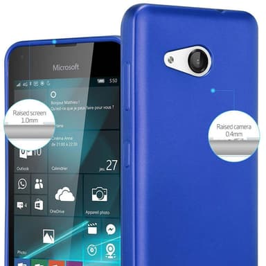Deksel Nokia Lumia 550 Case Cover (blå)