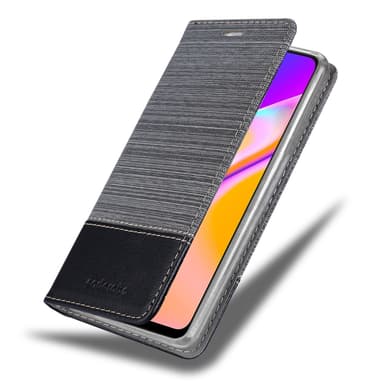 Oppo A94 5G lommebokdeksel etui (grå)