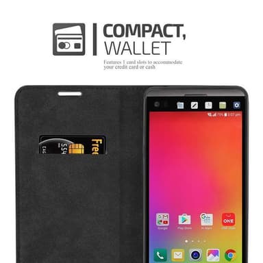 LG V20 lommebokdeksel case (rød)