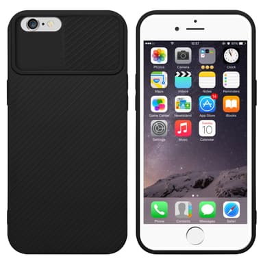Deksel iPhone 6 PLUS / 6S PLUS cover (svart)
