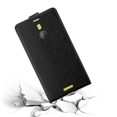 Nokia Lumia 1520 deksel flip cover (svart)