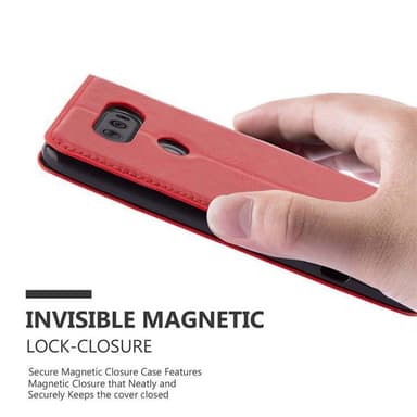 LG V20 lommebokdeksel case (rød)