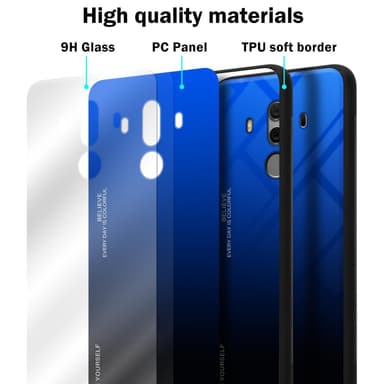 Deksel Huawei MATE 10 PRO Case Cover (svart)