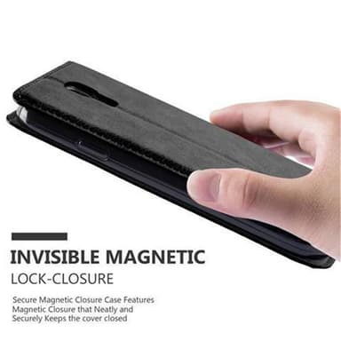 Samsung Galaxy S4 lommebokdeksel case (svart)